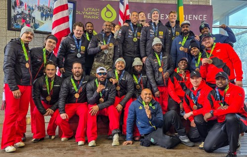 TTO Bobsled Medals on Podium