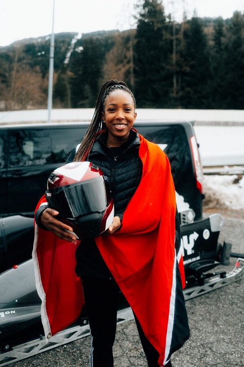 Trinidad and Tobago's first female bobsleigh pilot